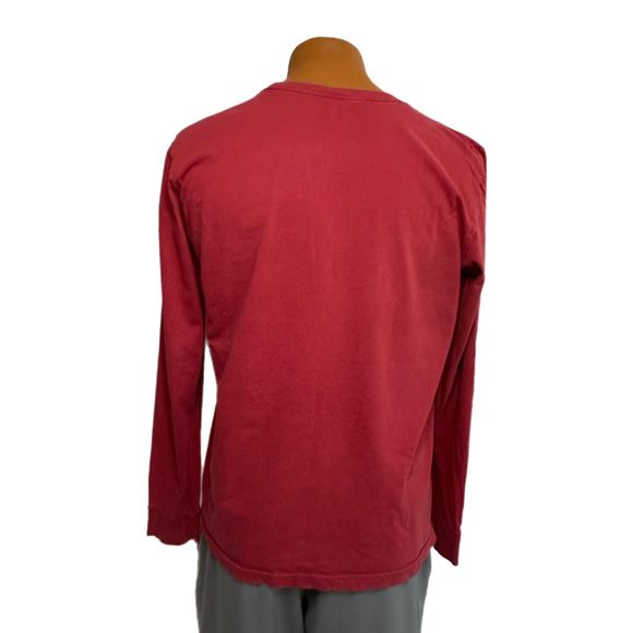 Nike Football Men's Maroon Long-sleeve Shirt, Medium, Pre-owned - Picture 2 of 5